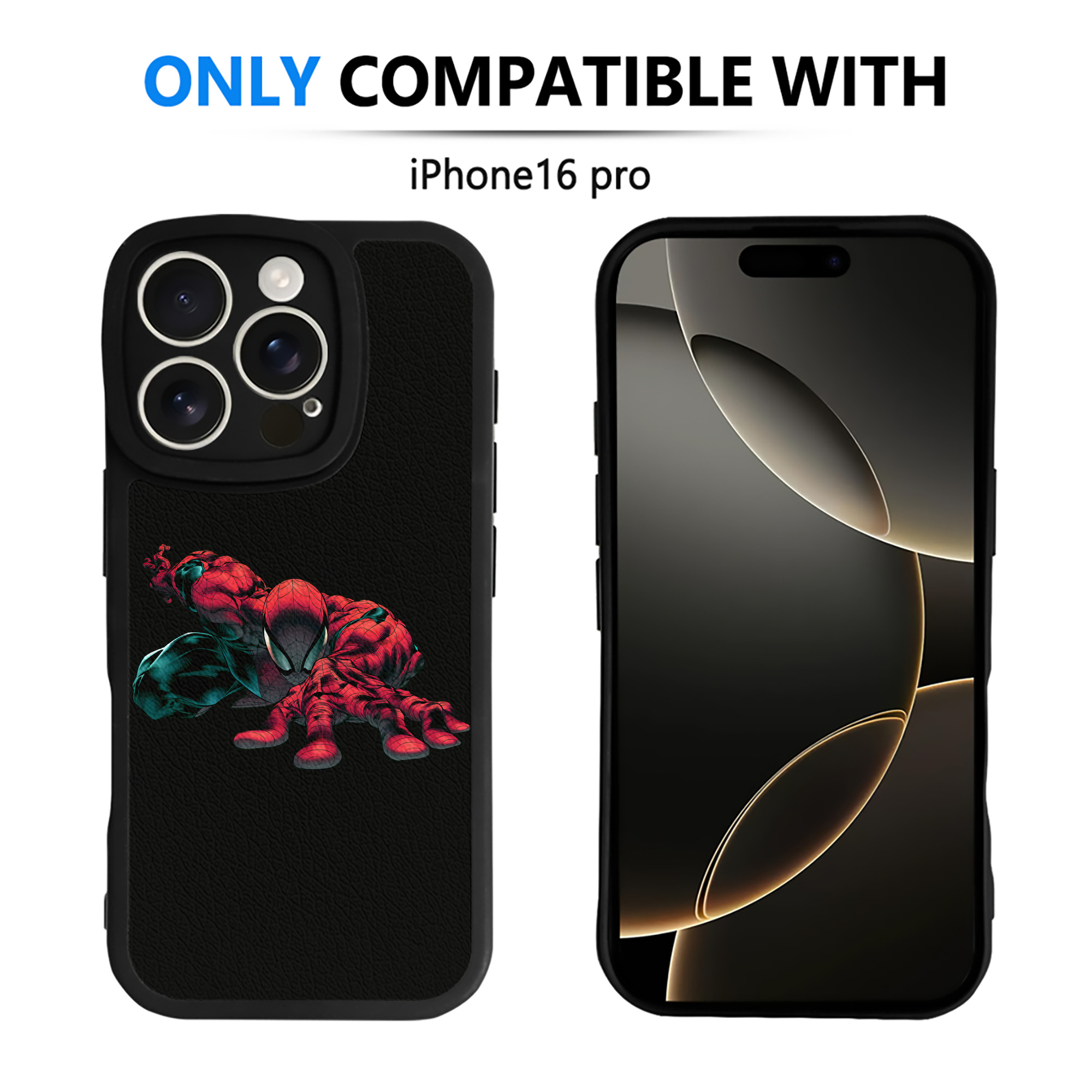 （画像用） アベンジャーズ The Avengers 【iPhone 16シリーズ対応】シリコンスマホケース（レザー調） 材質：シリコン